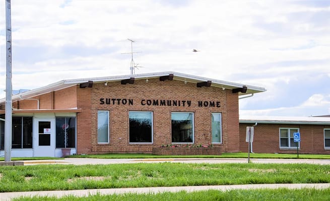 Exterior view of the Sutton Community Home building