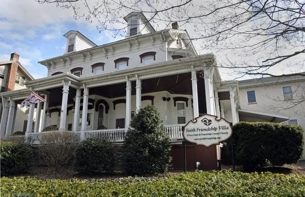 Exterior view of Faith Friendship Villa building