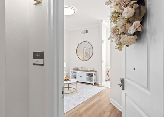 Interior view of a residence showing lounge area