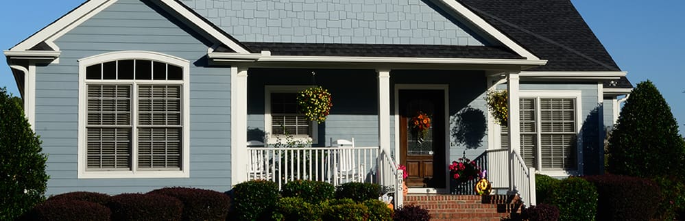 Exterior view of a small residential facility
