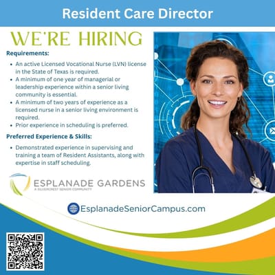 Esplanade Gardens Senior Inc