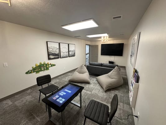 Interior common area with seating and decor