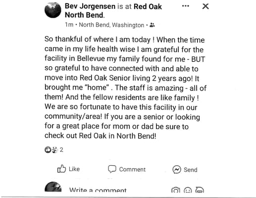 Red Oak Residence of North Bend