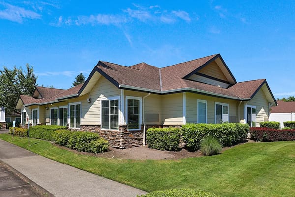 Exterior view of the White River Assisted Living facility