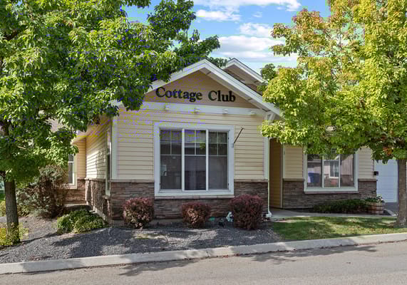 Exterior view of the Cottage Club building.