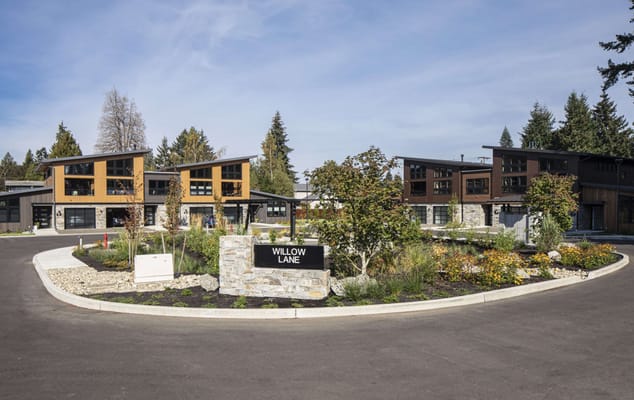 Exterior view of Willow Lane assisted living facility