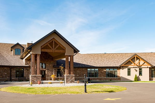 Exterior view of Ballard Glenn I nursing home