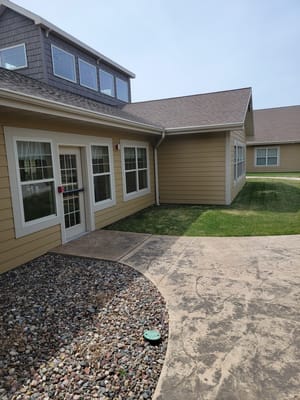 Exterior view of the Bayview Senior Care building