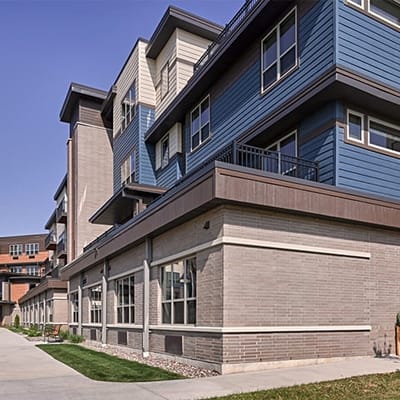 Stylish exterior view of Cardinal View Senior Living