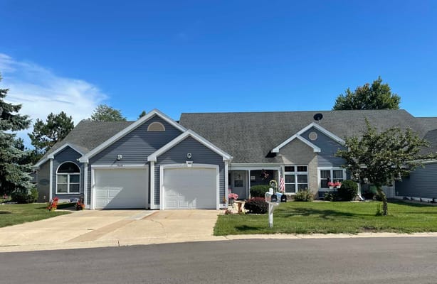 Exterior view of a senior living facility
