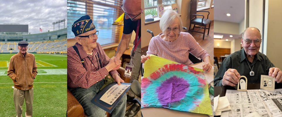 Residents engaging in various activities, showcasing community spirit