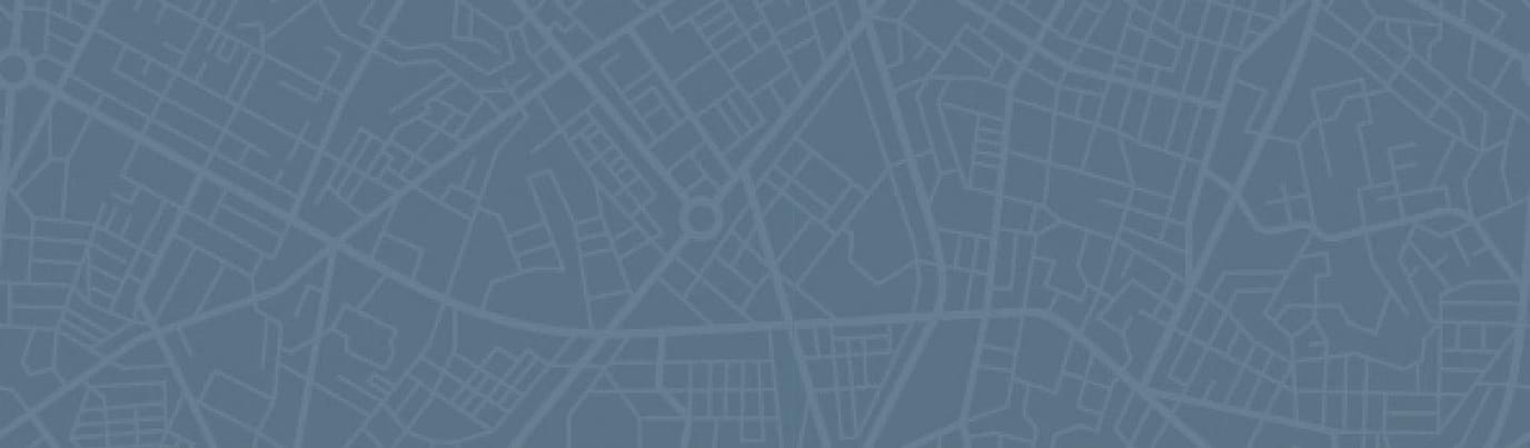 Abstract map pattern in blue background
