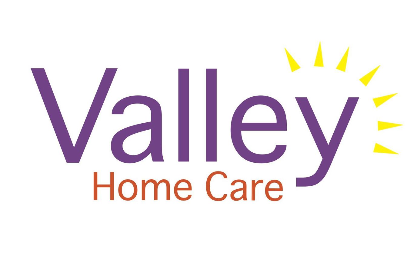 Valley Home Care logo with sun graphic