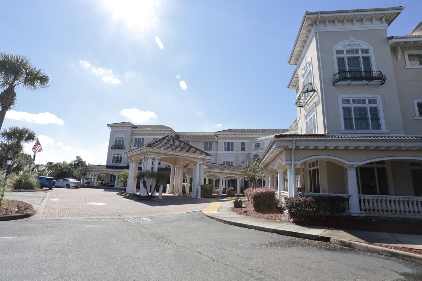 Facade of Sunrise of Jacksonville assisted living facility