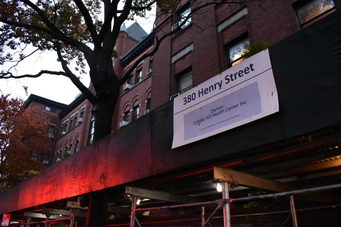The Cobble Hill Health Center building with signage