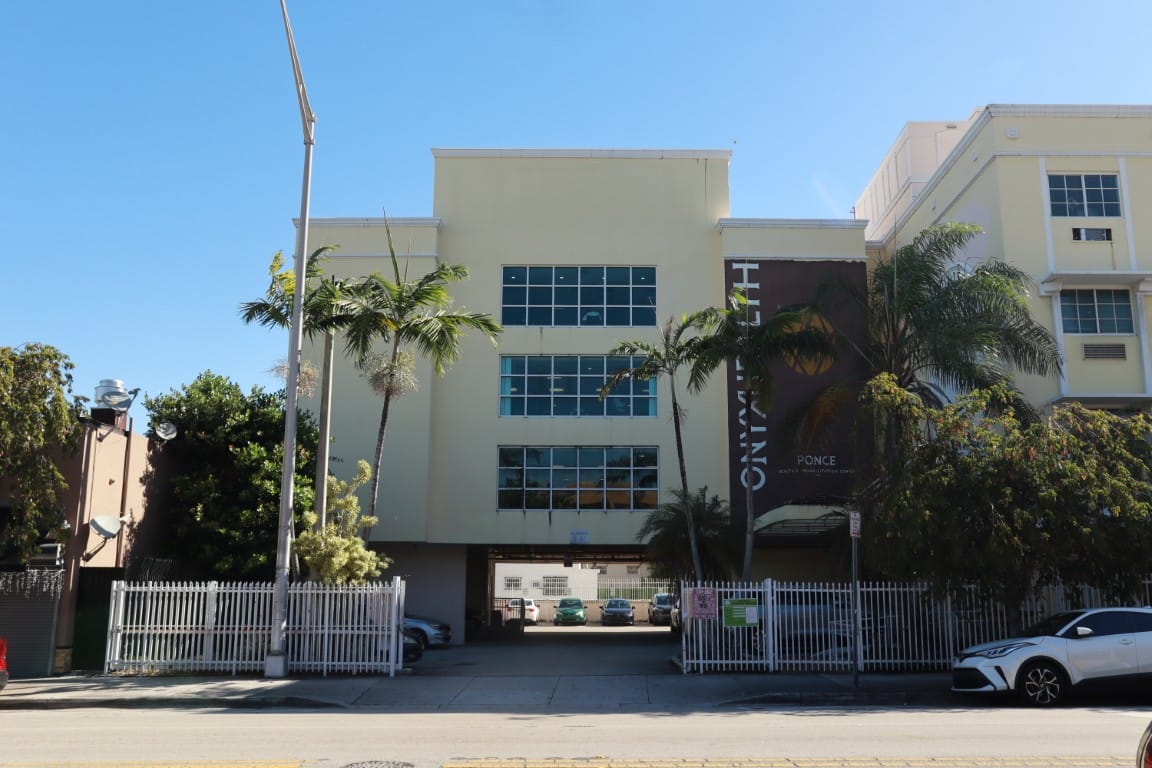 Exterior view of the Ponce Health and Rehabilitation Center