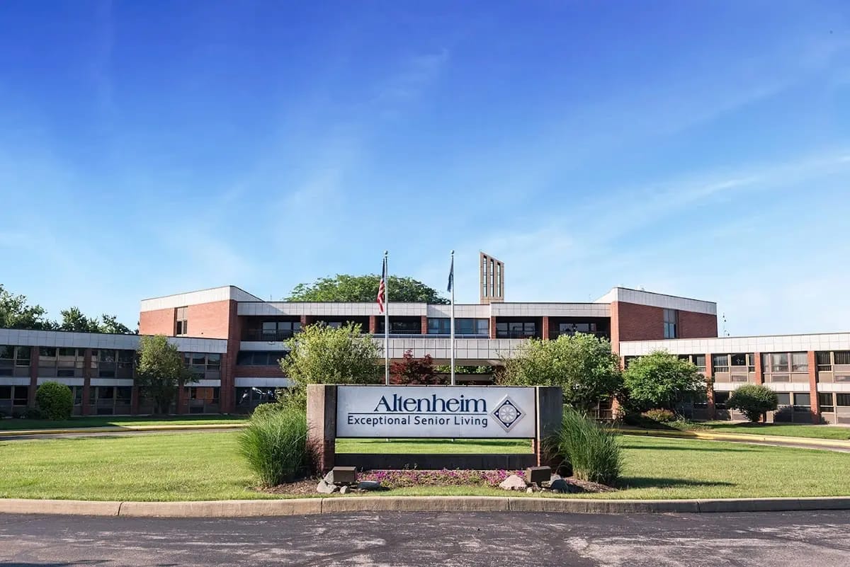 Exterior of Altenheim Senior Living facility