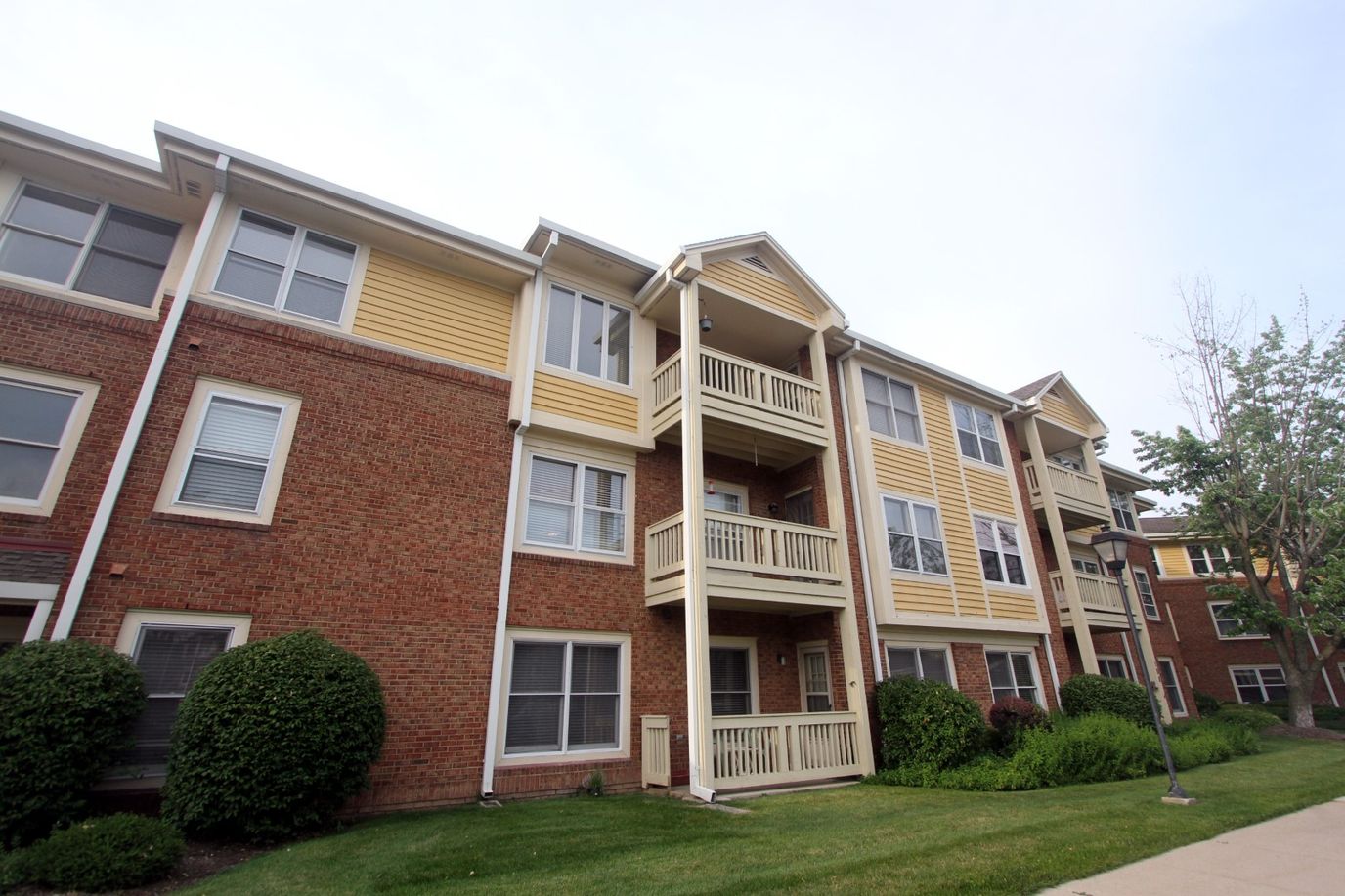 Exterior view of a senior living building