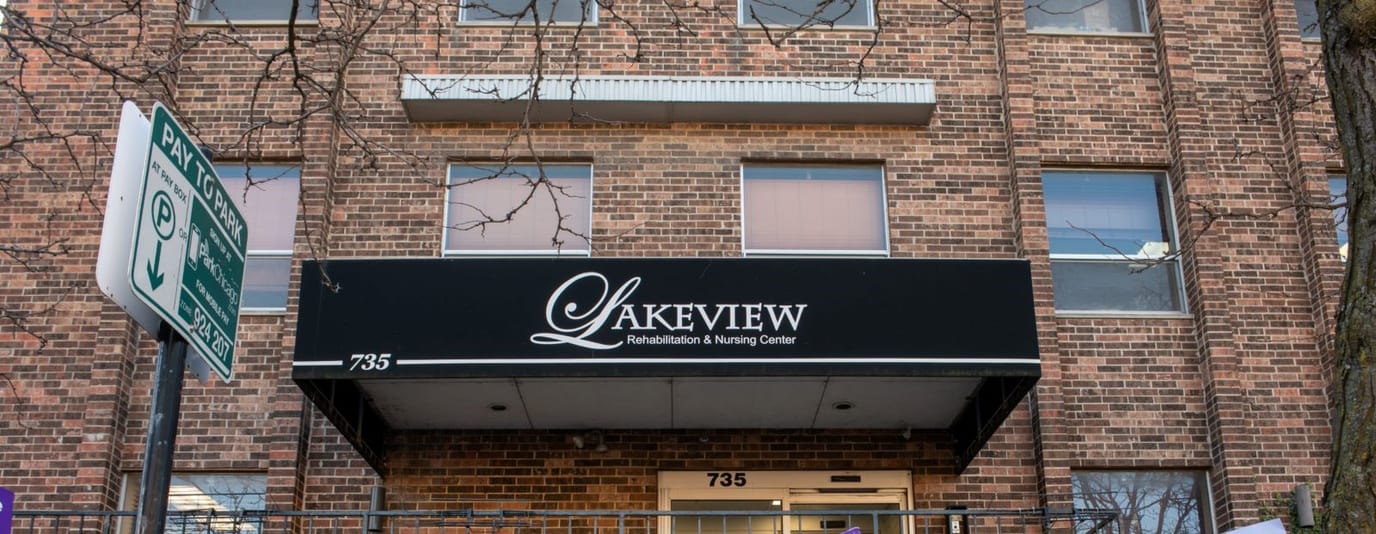 Exterior view of Lakeview Nursing and Rehabilitation Center