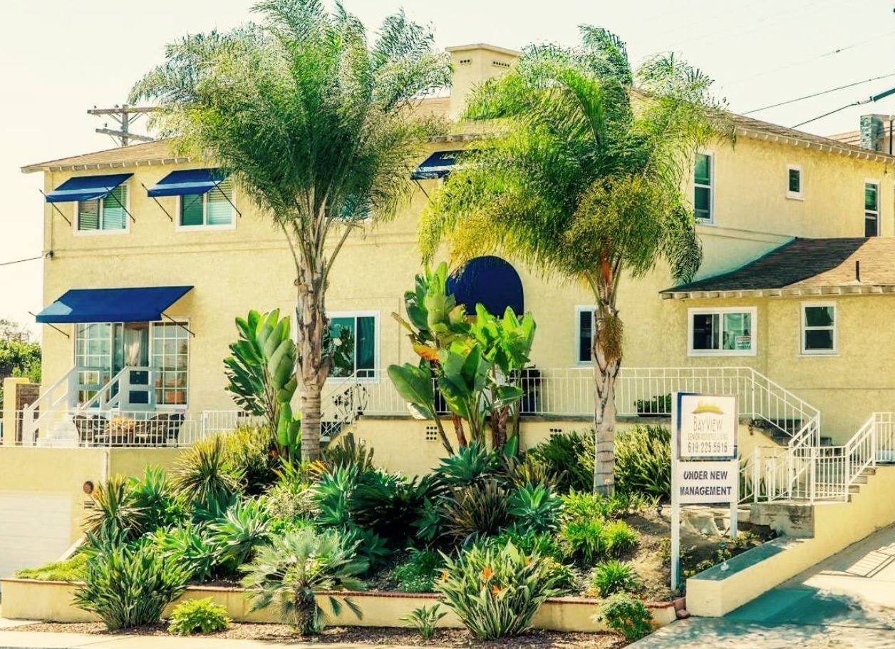 Exterior view of BayView Senior Assisted Living facility