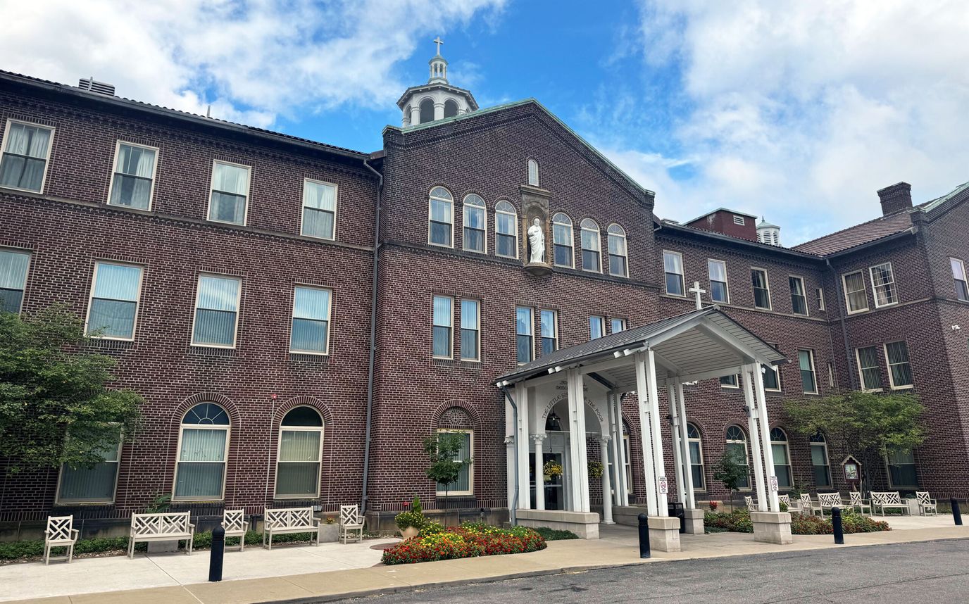 Exterior view of the nursing home facility.
