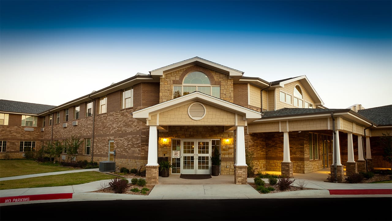 Exterior view of The Villages at Southern Hills facility