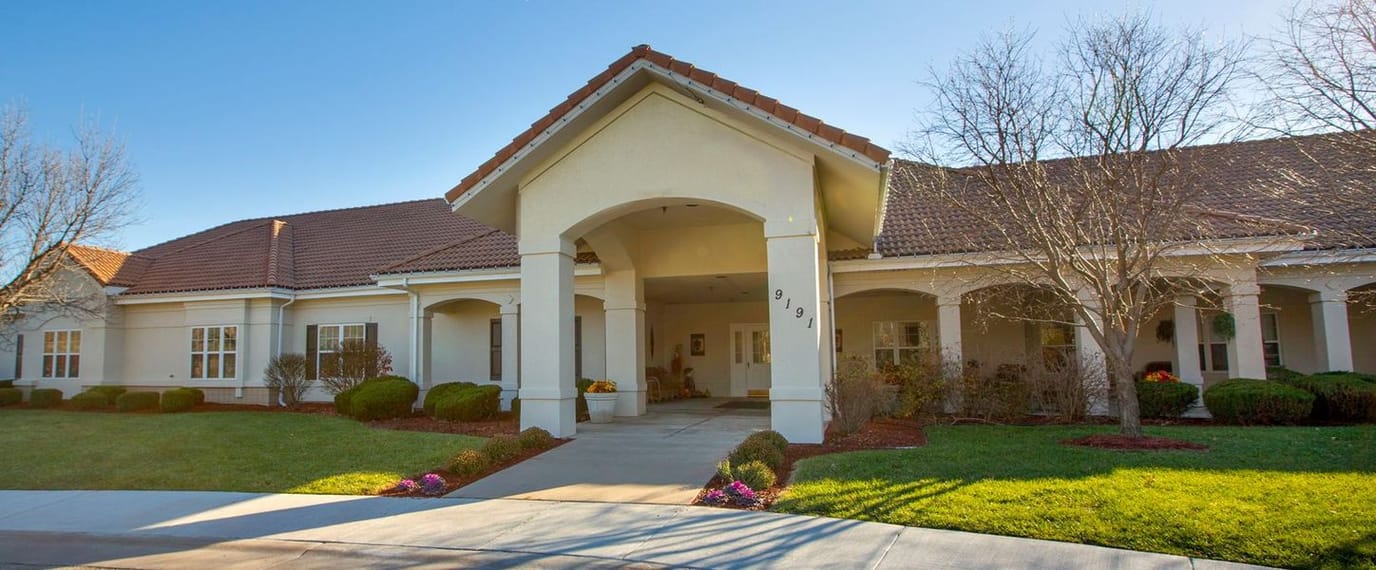 Front exterior of Brookdale East Wichita facility