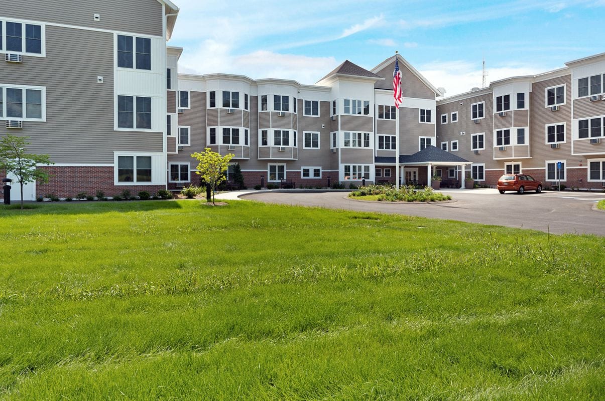 Exterior view of Christopher Heights of Worcester facility