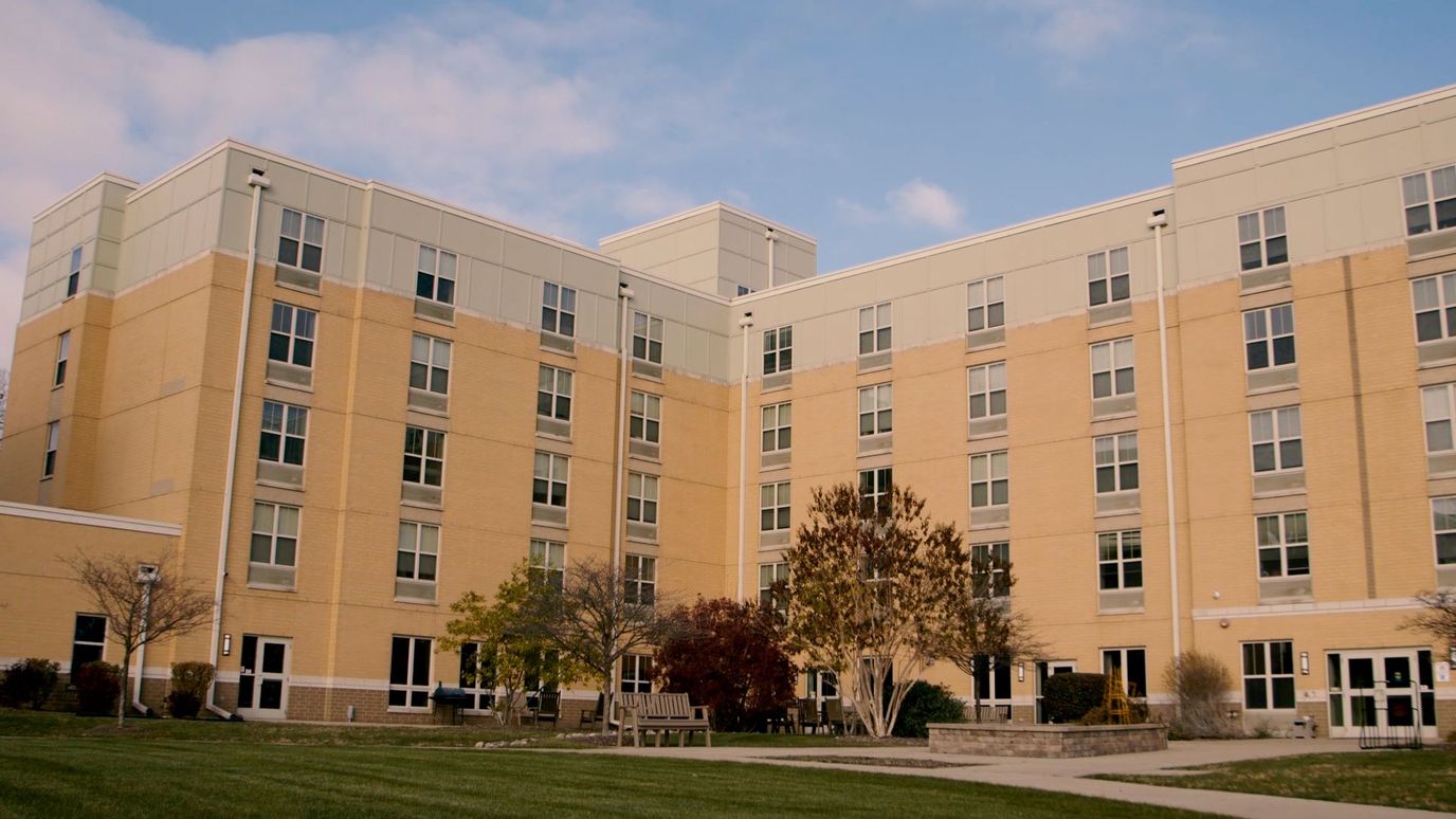 Exterior view of the Victory Centre of South Chicago building