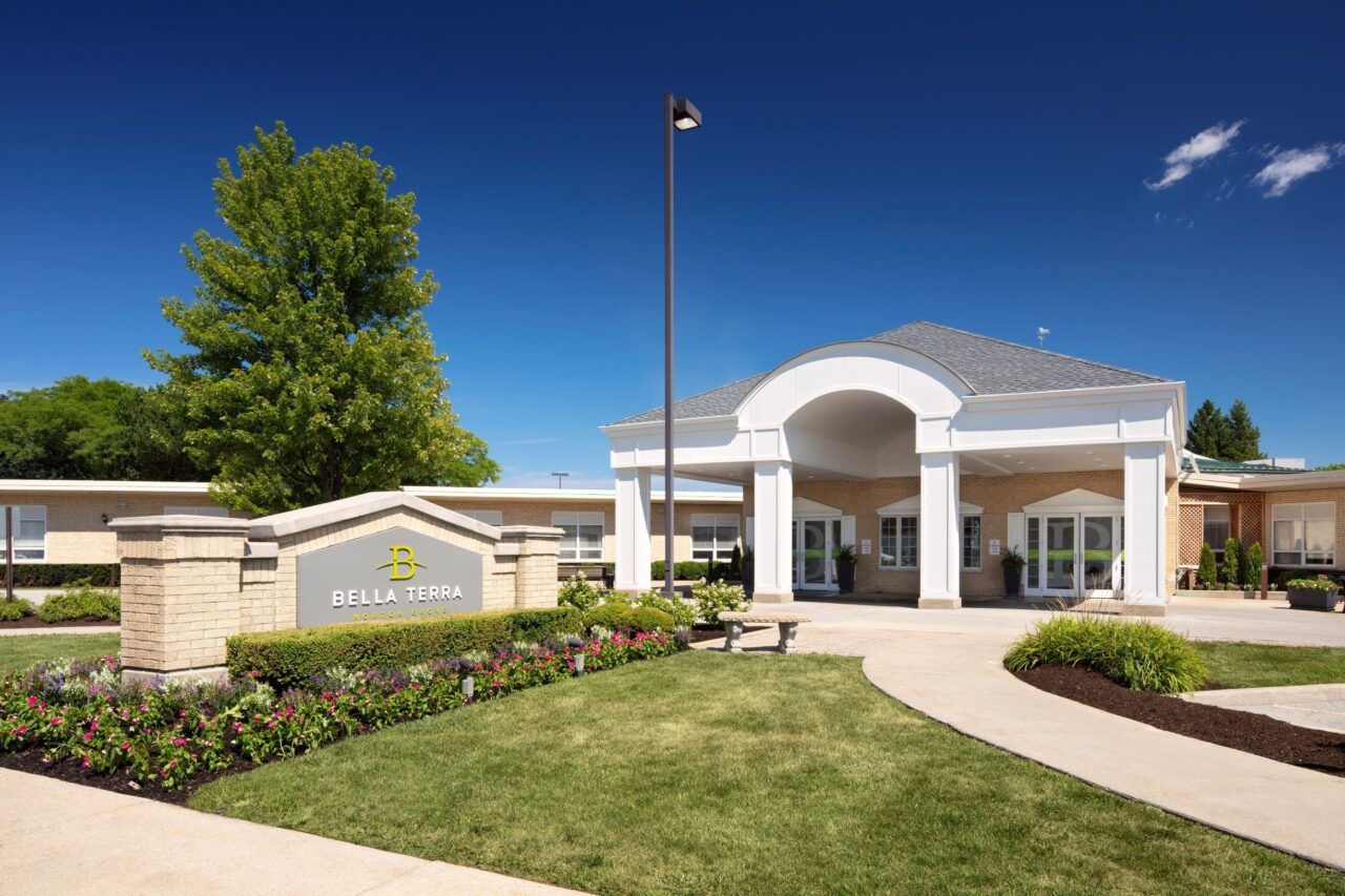 Exterior view of Bella Terra Morton Grove facility