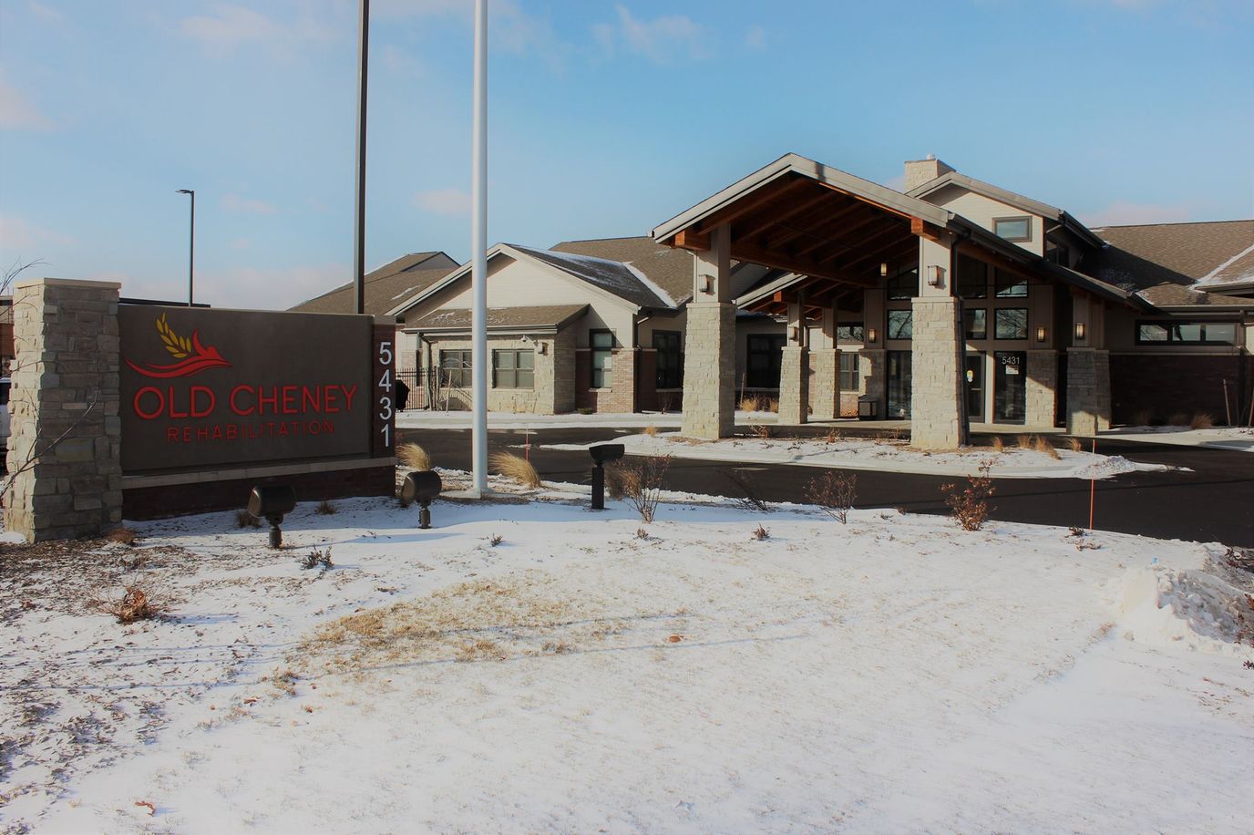 Exterior view of Old Cheney Rehabilitation facility