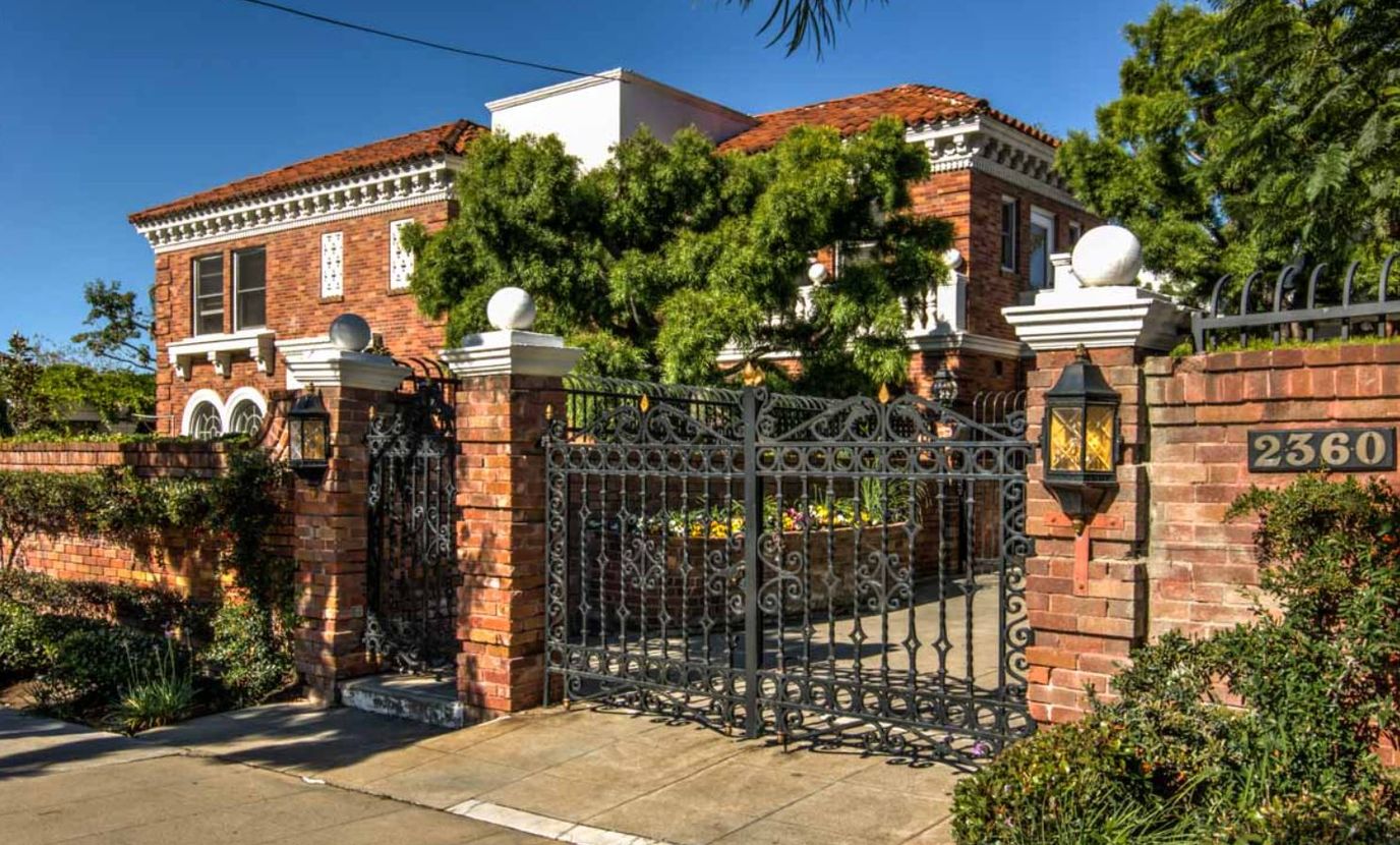 Exterior view of a senior living facility entrance