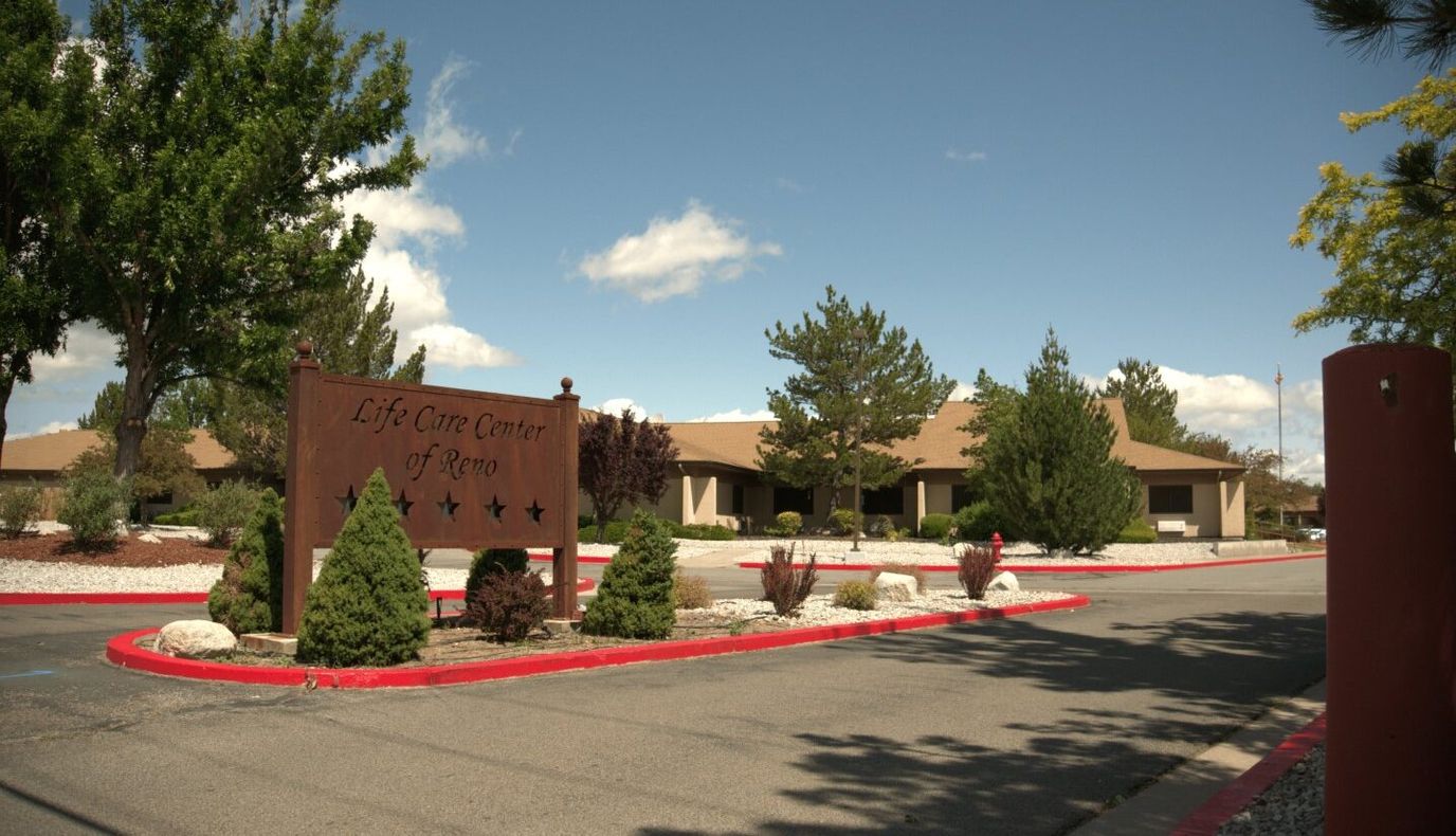 Exterior view of Life Care Center of Reno