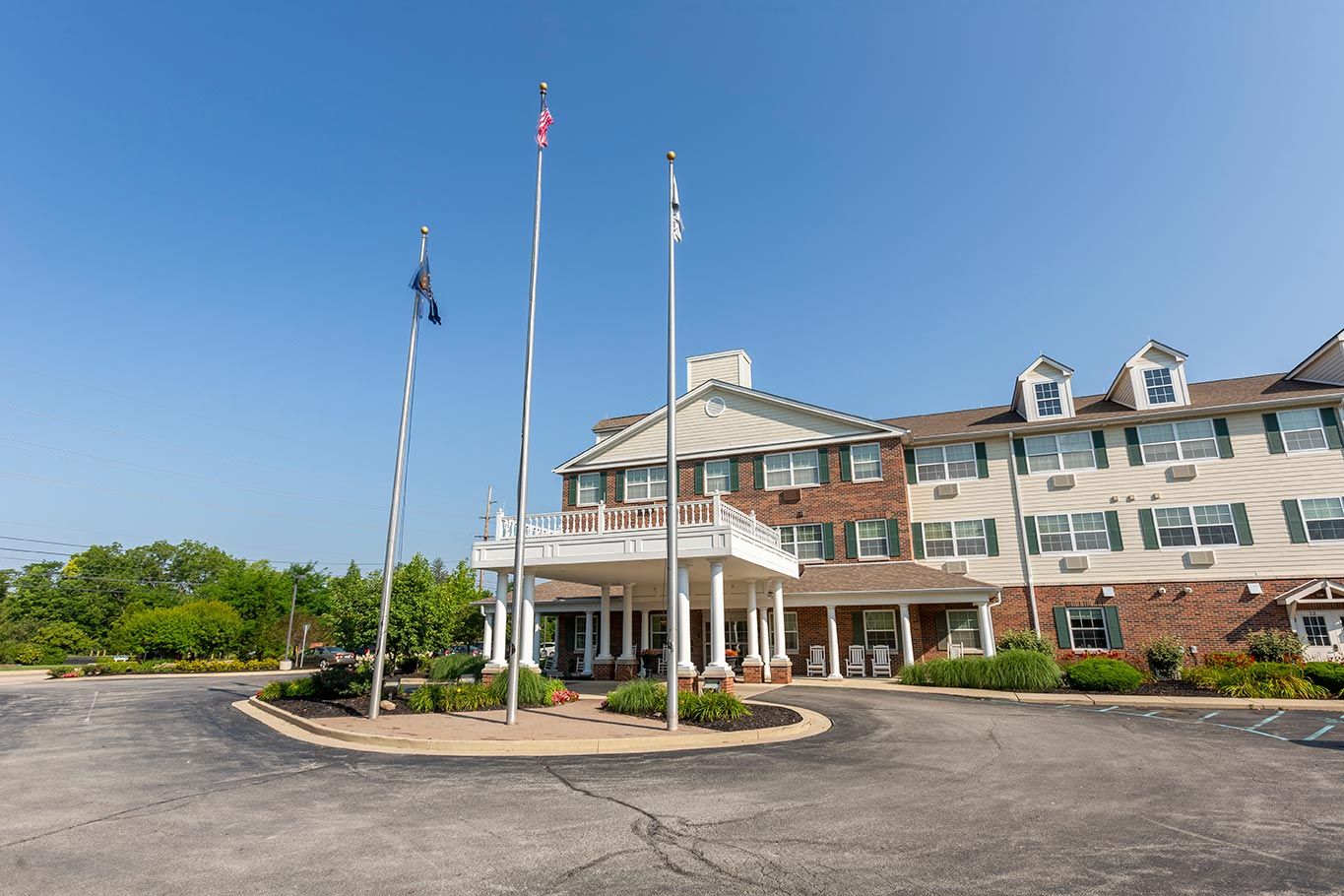 Exterior view of Independence Village of Zionsville East