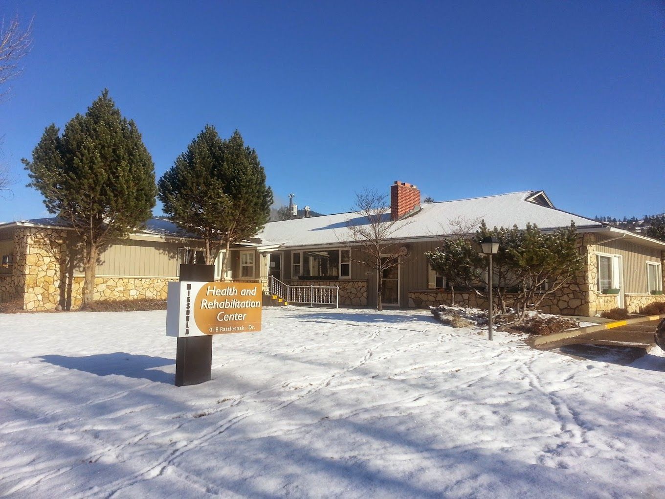 Exterior view of the Missoula Health and Rehabilitation Center