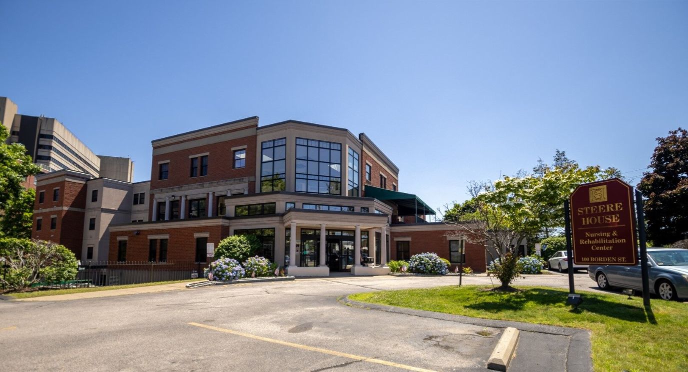 Exterior view of Steere House Nursing and Rehabilitation Center