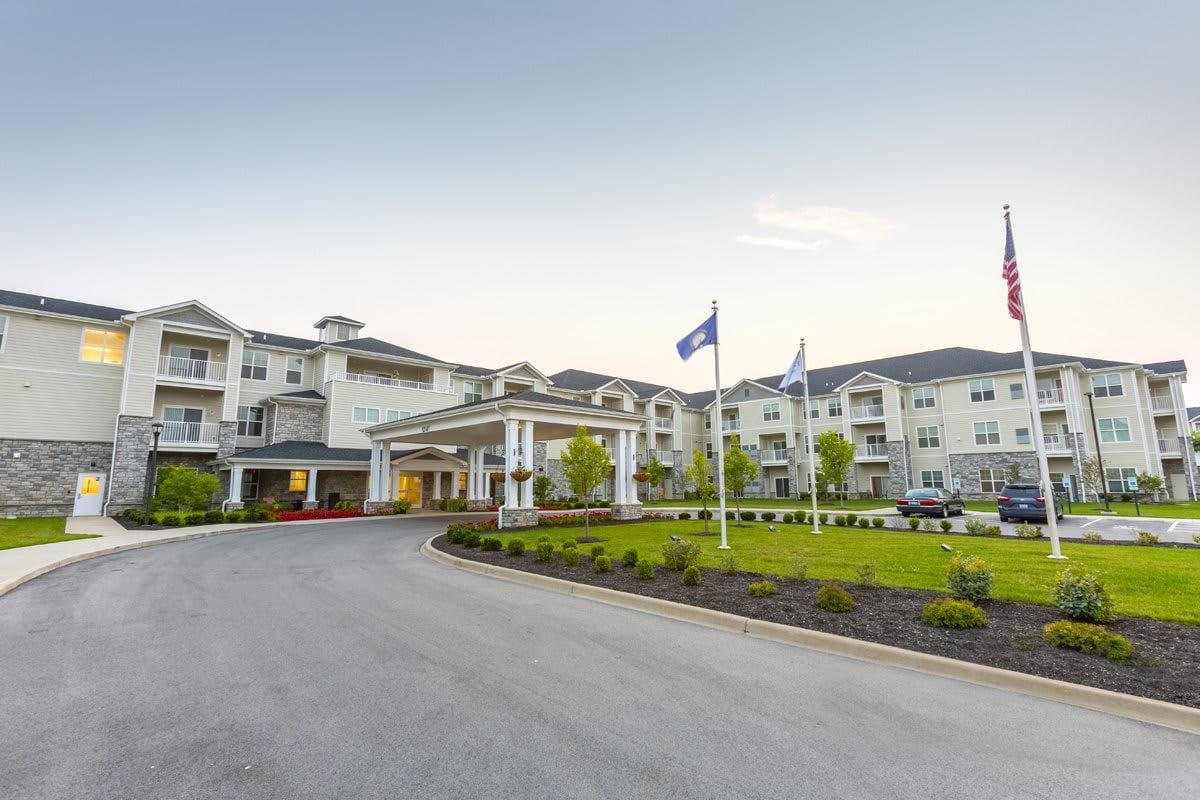 Exterior view of StoryPoint Middletown facility