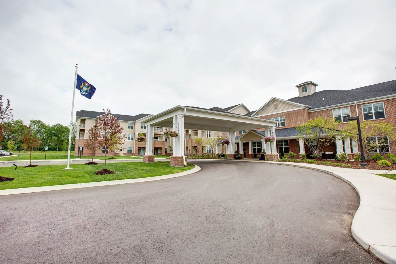 Exterior view of StoryPoint Portage entrance