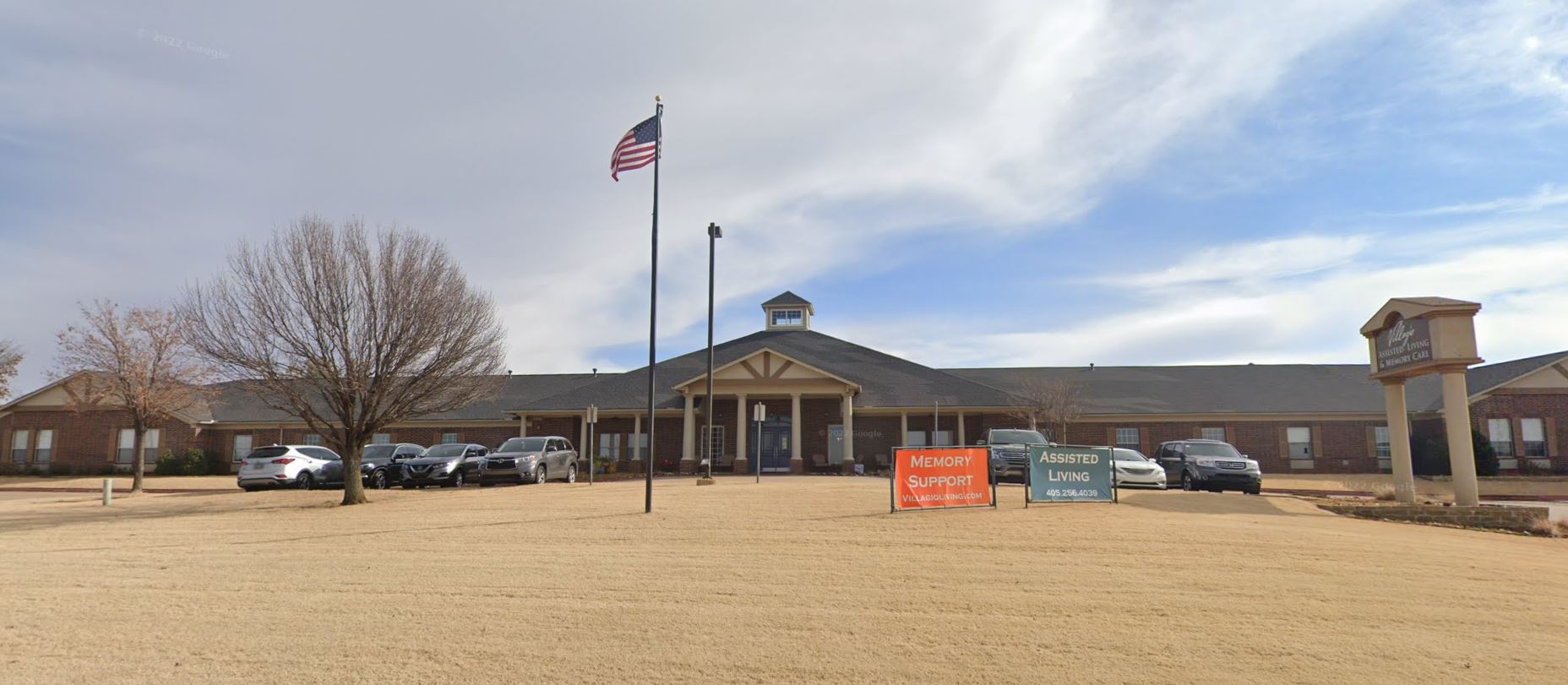 Front exterior view of Villagio of Oklahoma City.