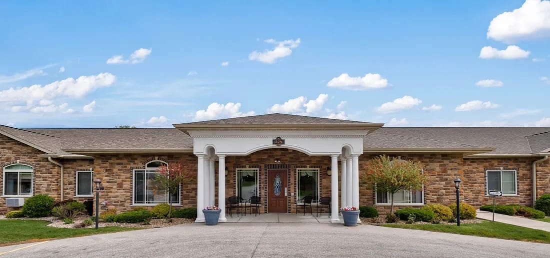 Exterior view of Eden Vista's main entrance