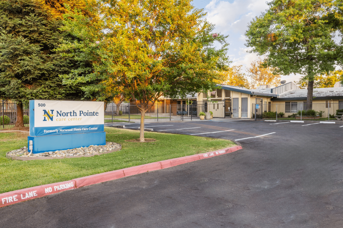 Exterior view of North Pointe Care Center