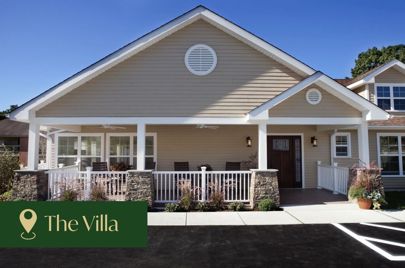 Exterior view of The Villa facility