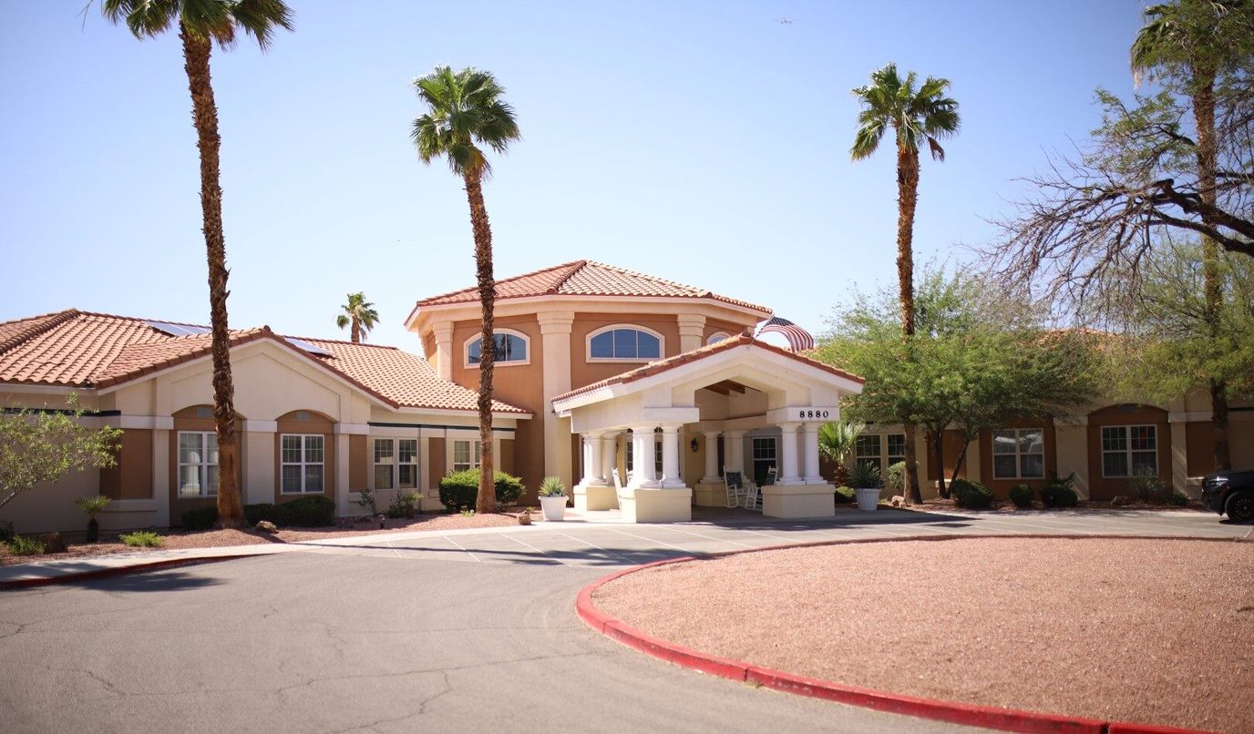 Exterior view of Spring Valley Memory Care facility