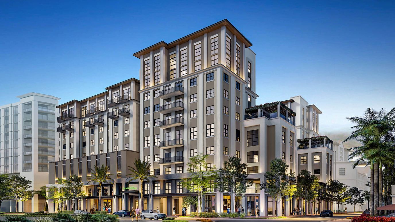Exterior view of Belmont Village Senior Living Coral Gables