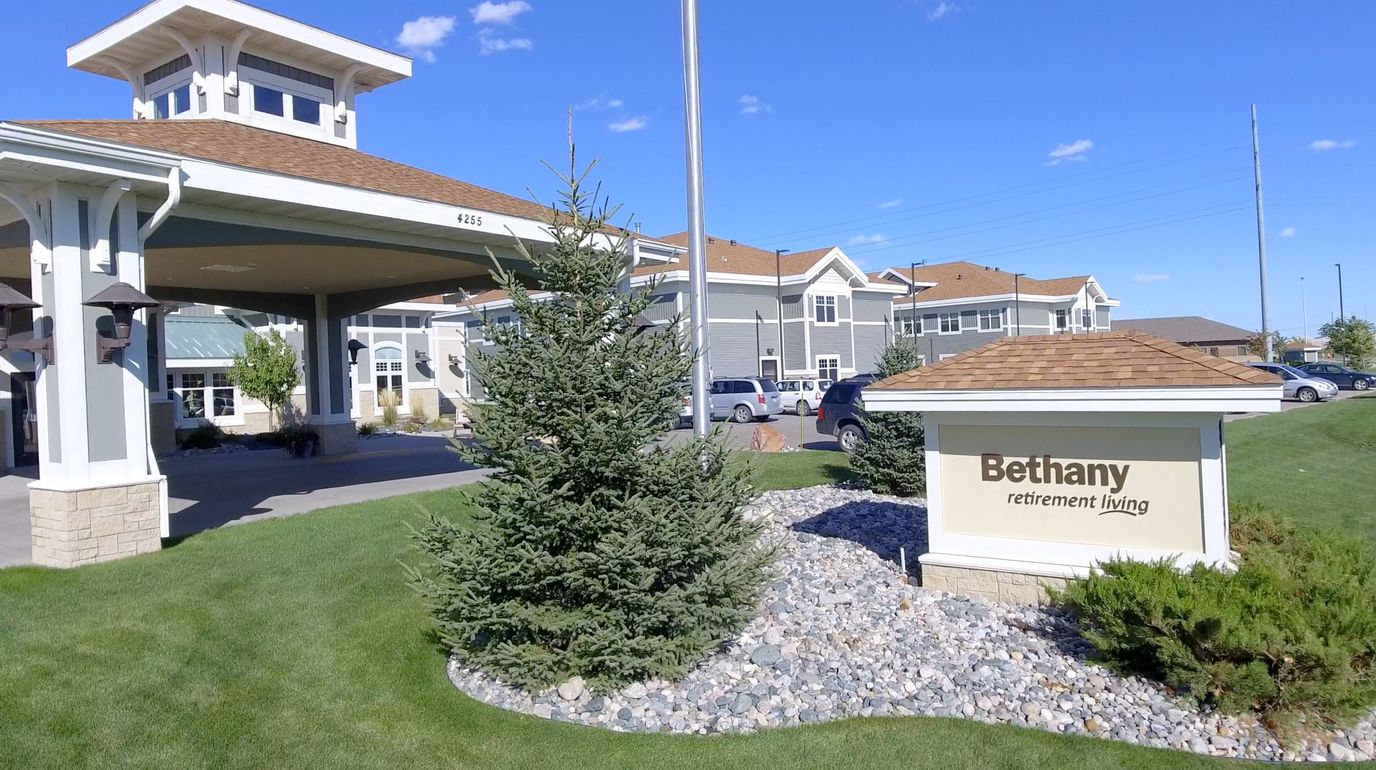 Exterior view of the Bethany retirement living facility