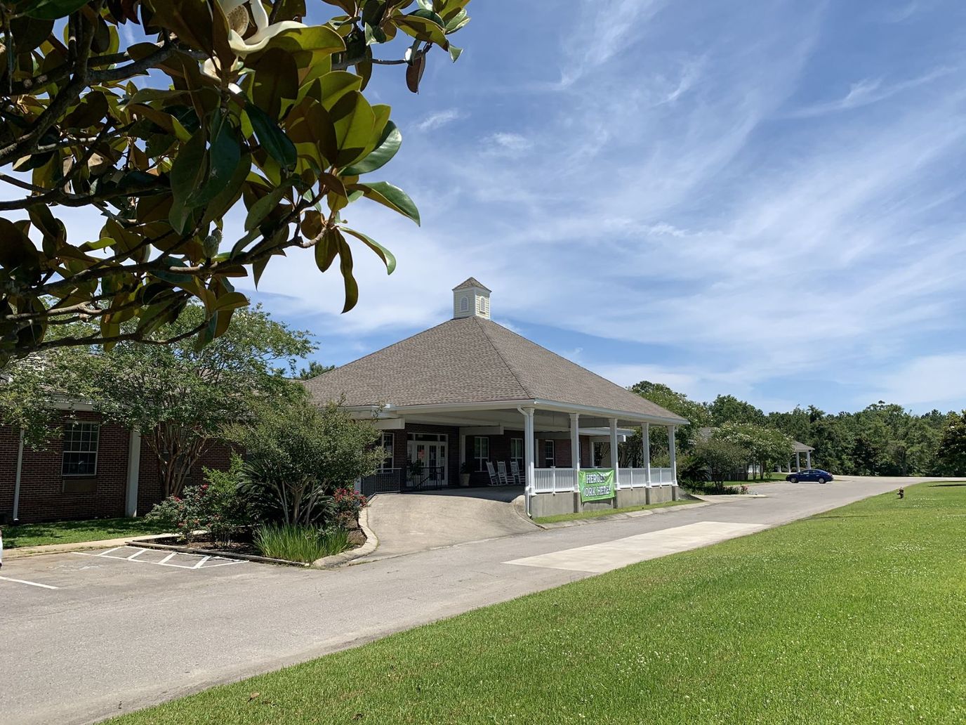 Exterior view of Dunbar Village Terrace facility