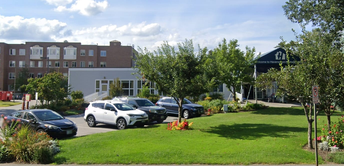 Exterior view of Havenwood assisted living facility