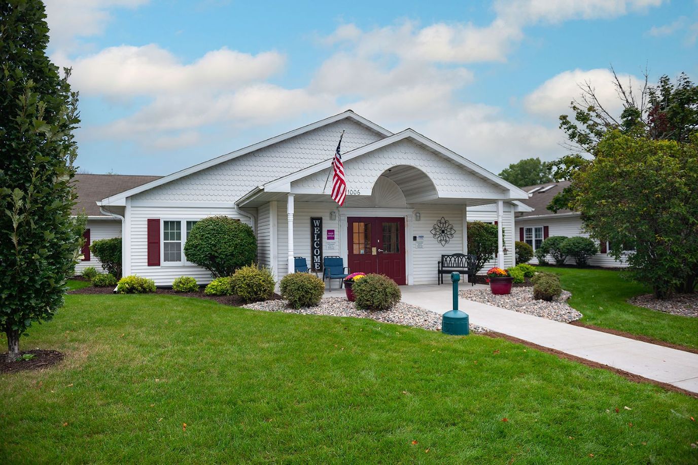 Exterior view of Marla Vista Assisted Living facility entrance