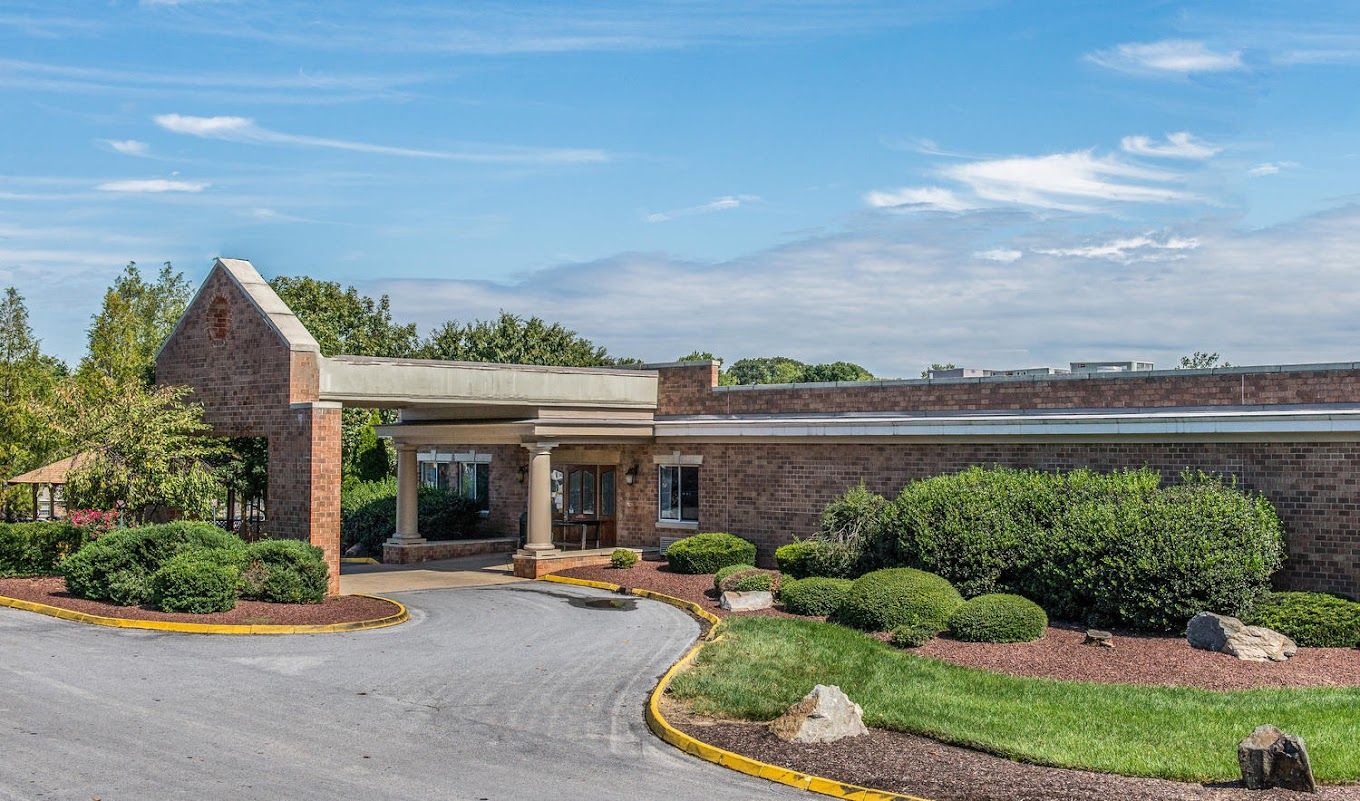 Exterior view of a skilled nursing and rehabilitation facility