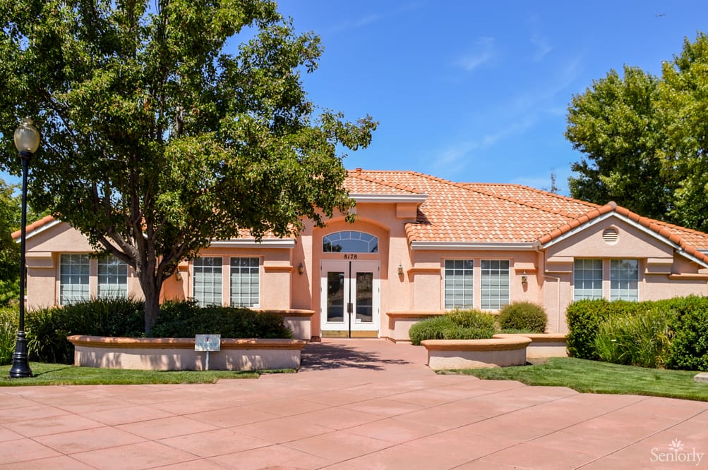 Exterior view of Regency Place Senior Living facility